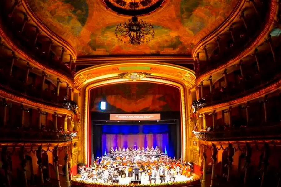O Teatro Amazonas é uma das diversas atrações culturais do Estado do Amazonas