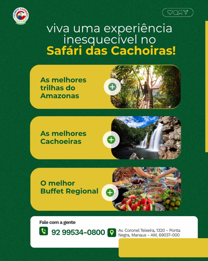 Viva o Inesquecível Safári das Cachoeiras
